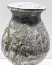 Load image into Gallery viewer, Viola Frey / Untitled (Lidded Vessel, Monkeys) / 1969–74
