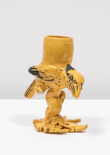 Load image into Gallery viewer, Viola Frey / Untitled (Yellow Bird Goblet) / 1970